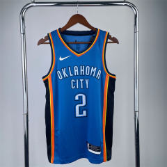 Shai Alexander Tops Oklahoma City Thunder Basketball Kits Fan Apparel PQ-SGA025
