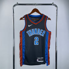 Shai Alexander Tops Oklahoma City Thunder Basketball Kits Fan Apparel PQ-SGA025