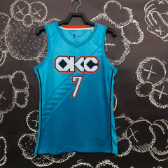 Chet Holmgren Basketball Jersey Oklahoma City Kits Tops Thunder Fan Apparel PQ-CH052