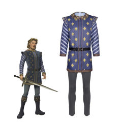 Shrek 3 Prince Charming cosplay Costume Halloween Role-playing Clothing PQ24023