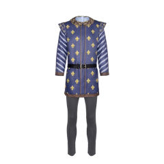 Shrek 3 Prince Charming cosplay Costume Halloween Role-playing Clothing PQ24023