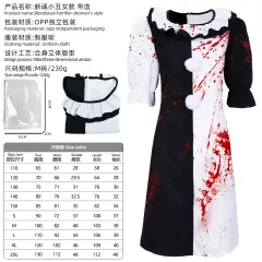 Halloween Horror Joker Fancy Dress Terrifier Uniform Clown Costume PQ350