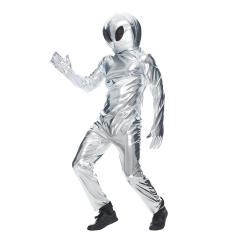 Alien Roaming Space Party Cosplay Costume Funny UFO Astronaut Uniform PQ27165