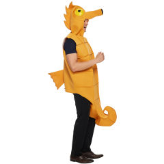 Carnival Seahorse Cosplay Costume Halloween Hippocampus Mascot Uniform PQ24504