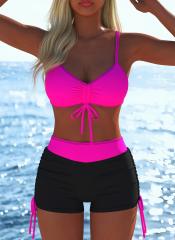 Women's Rainbow Ombre Two-Piece Bikini Set, Swimwear for Female PQC25