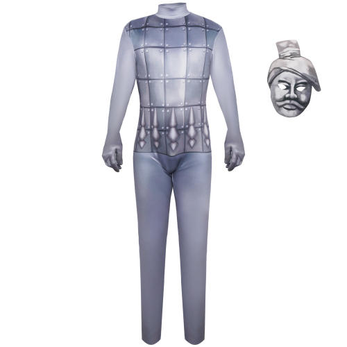 Anime Terracotta Warrior Cosplay Suit Halloween Stage Role Play Costume PQ2606