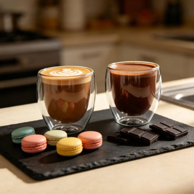 Double Walled Espresso Cups - 150mL（TB5）| GnGlass