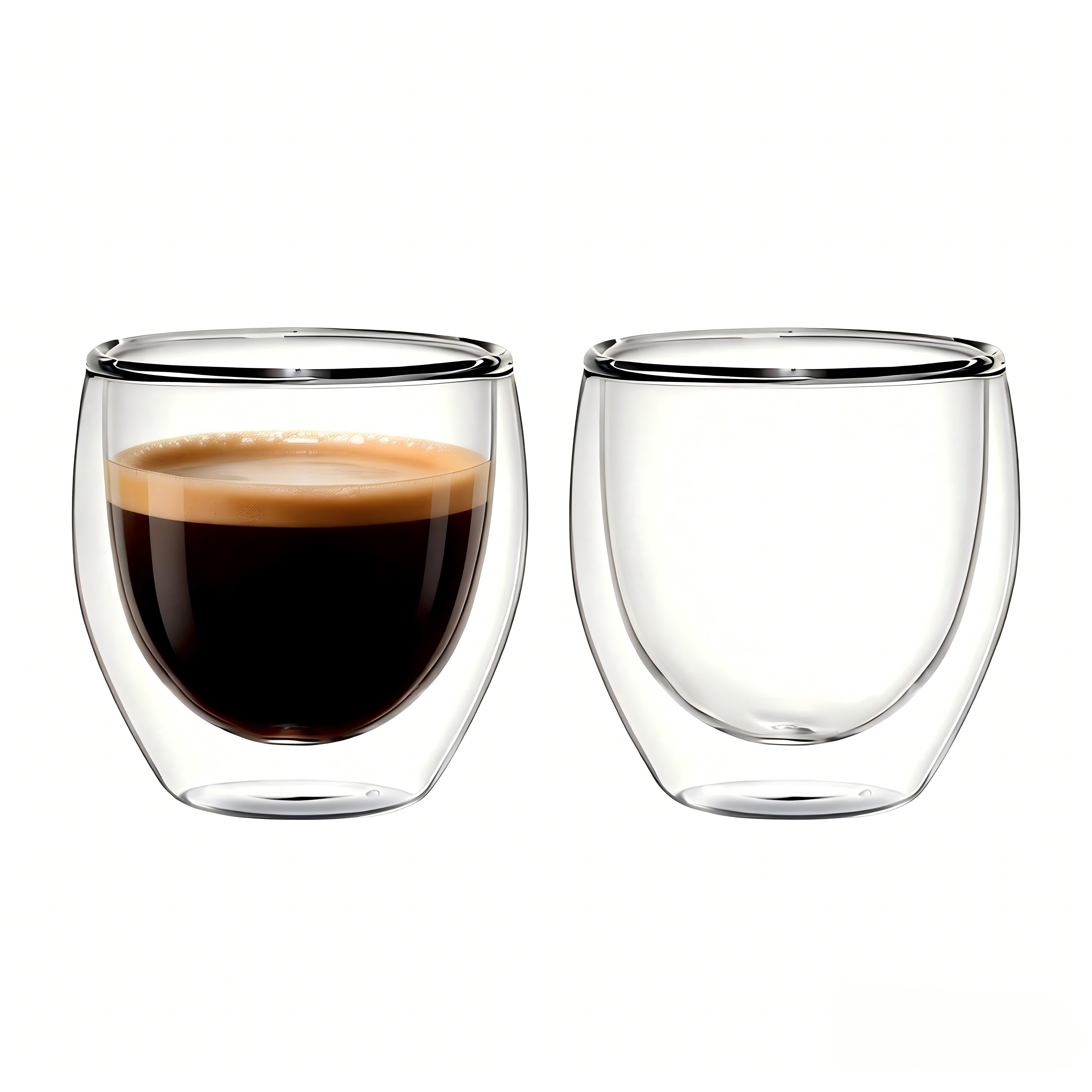 Double Walled Espresso Cups - 150mL（TB5）| GnGlass
