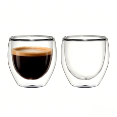 Double Walled Espresso Cups - 150mL（TB5）| GnGlass