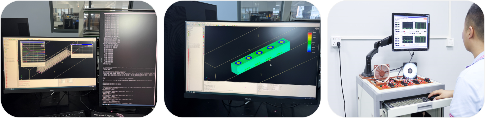 Thermal airflow simulation visualization