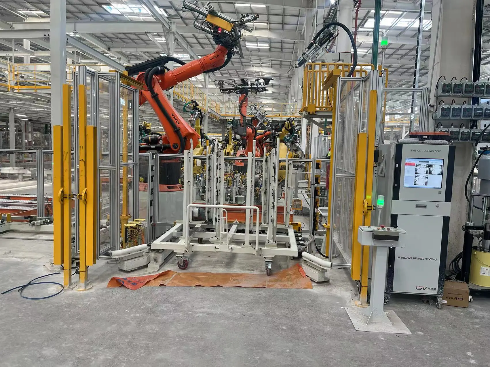 Safety Fencing for Robotic Workstations at BYD Phase III