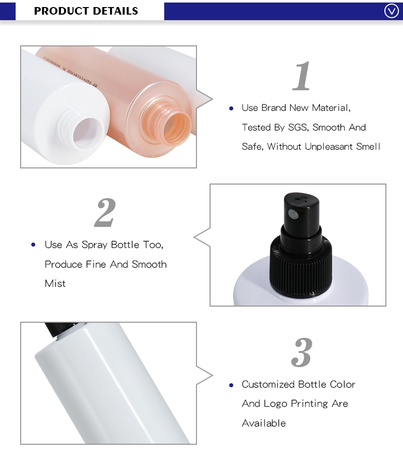 6oz 180ml Sanitizer Gel Flat Bottles With Sliver Pump / Colors Printing PET Lotion Bottle
