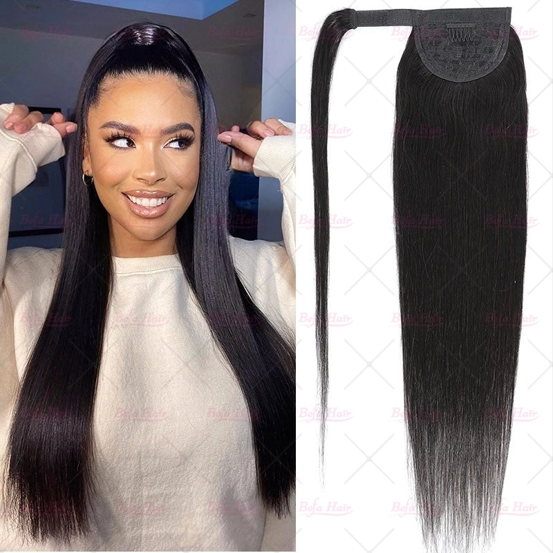Sleek High Ponytail Human Hair Extension Trend