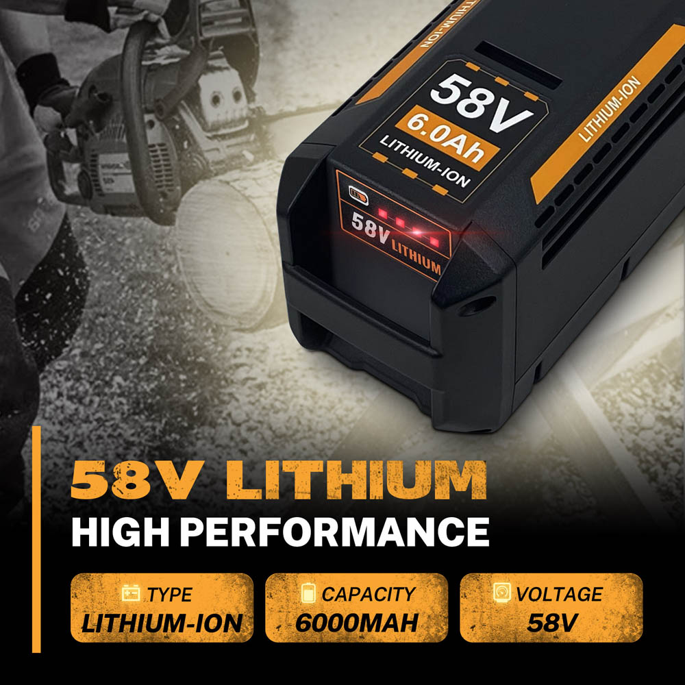 58V Echo & AEG Replacement Battery