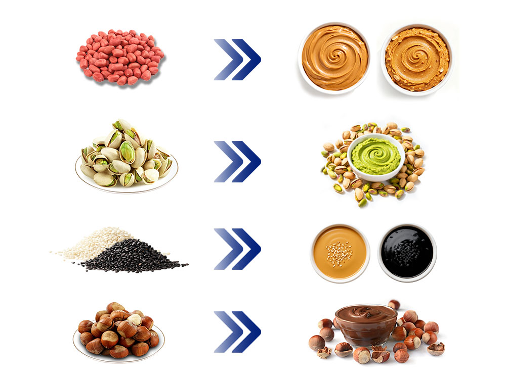 Nuts butter grinding machine for sale
