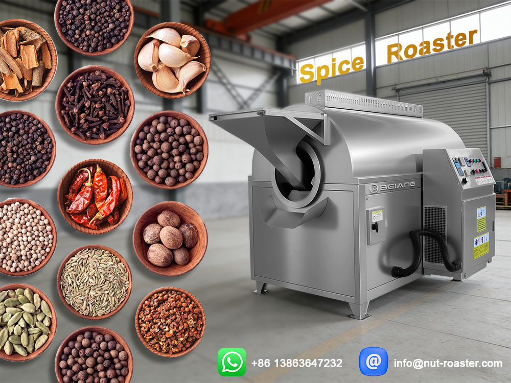 Automatic Spices Roasting Machine Supplier