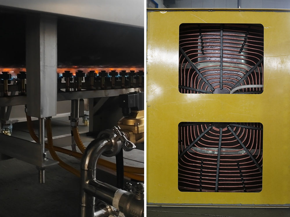 Gas Electric Heating Roasting Machine