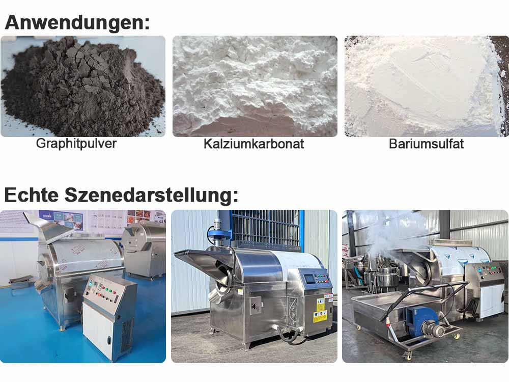 Röstmaschine für chemische Pulver