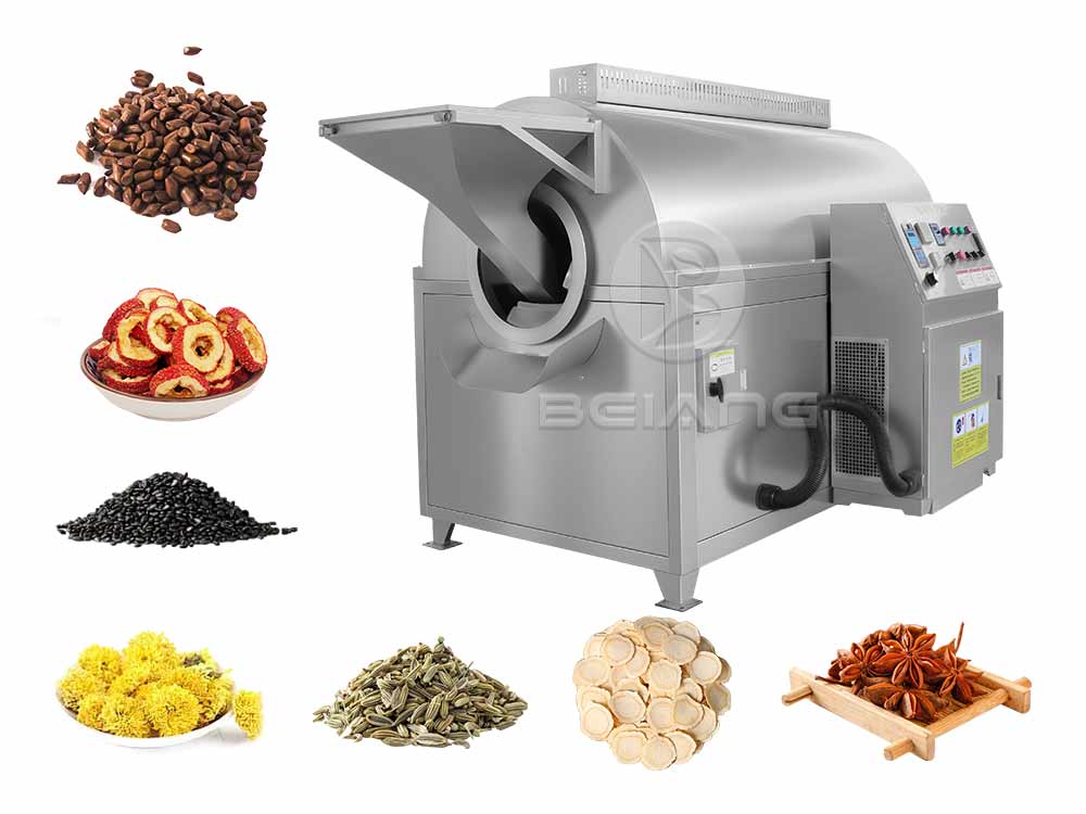 Automatic Chinese Herbs Roasting Machine