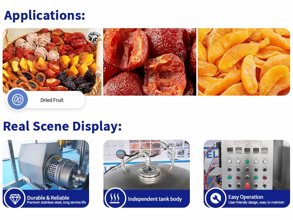 Vacuum Sugar Soaking Machine Manufacturer