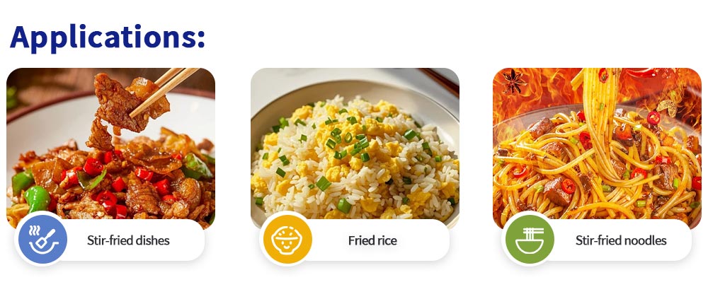 Applications of the commercial drum cooking machine