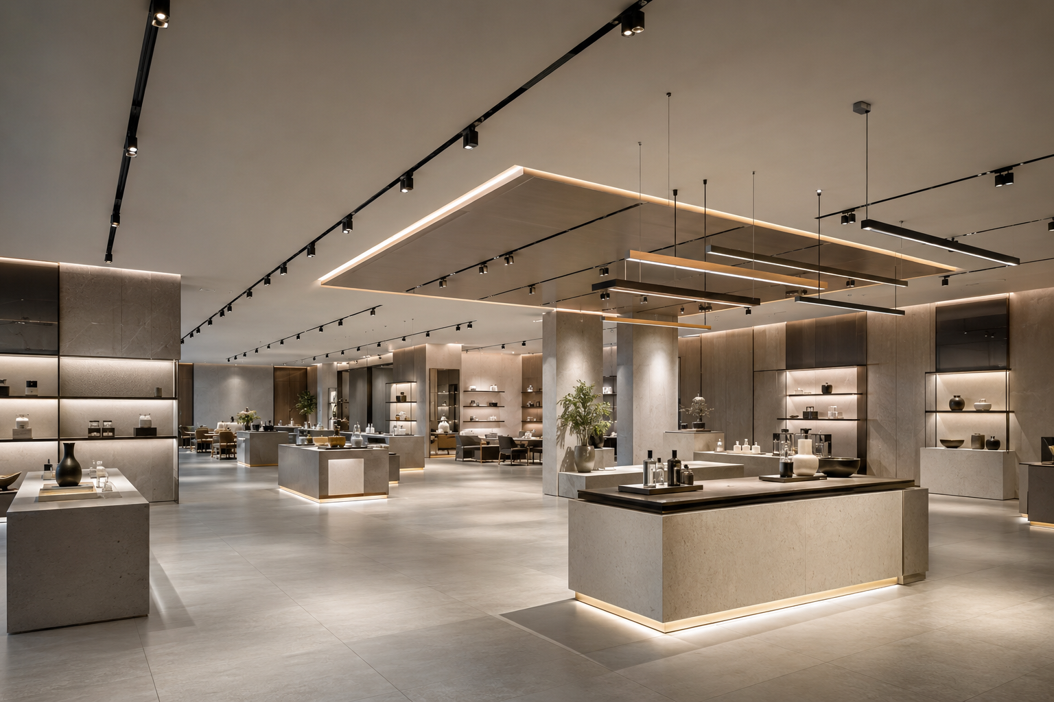 Commercial lighting project support