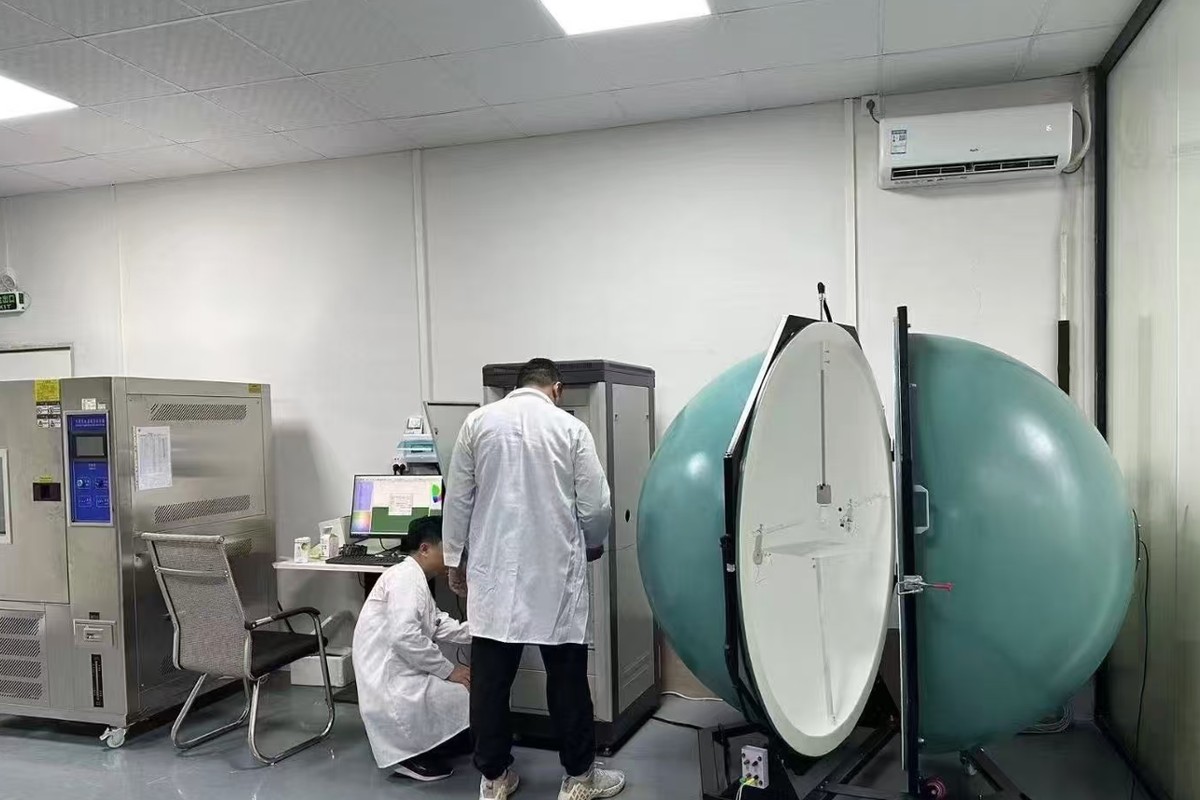 VOC Lighting photometric testing equipment