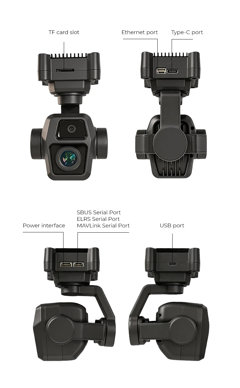Drone gimbal camera detail 02