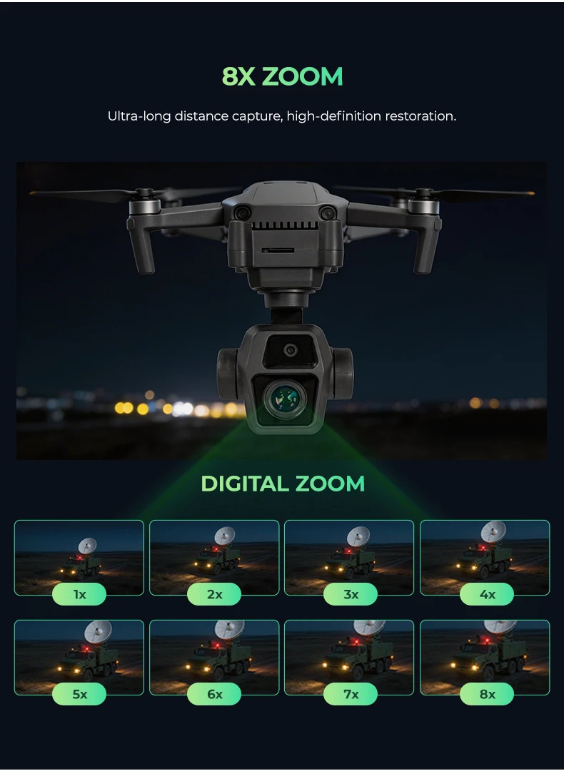 Drone gimbal camera detail 08