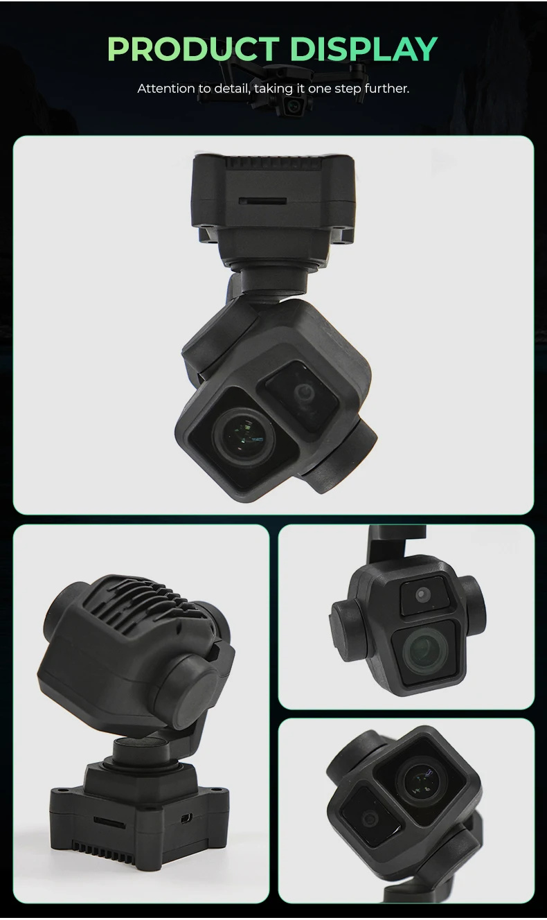 Drone gimbal camera detail 11