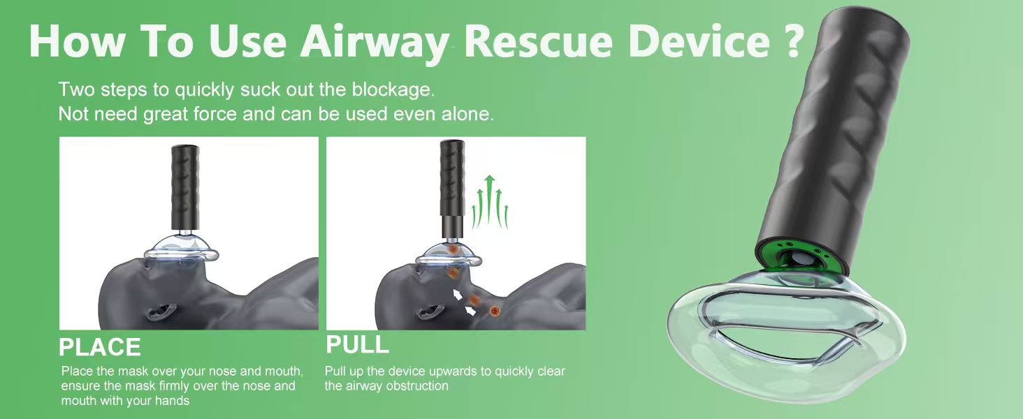 EasyPumpVac anti choking device airflow and suction feature graphic