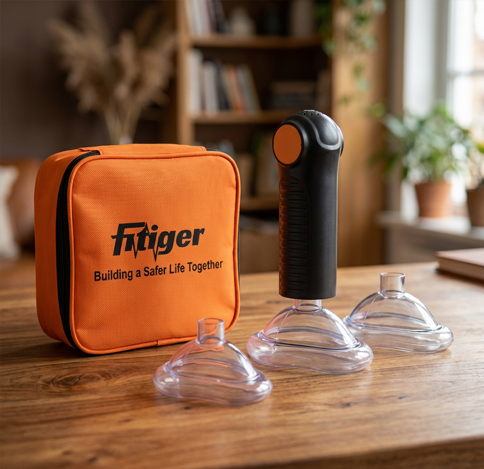 Fitiger EasyPumpVac home and travel choking rescue device series