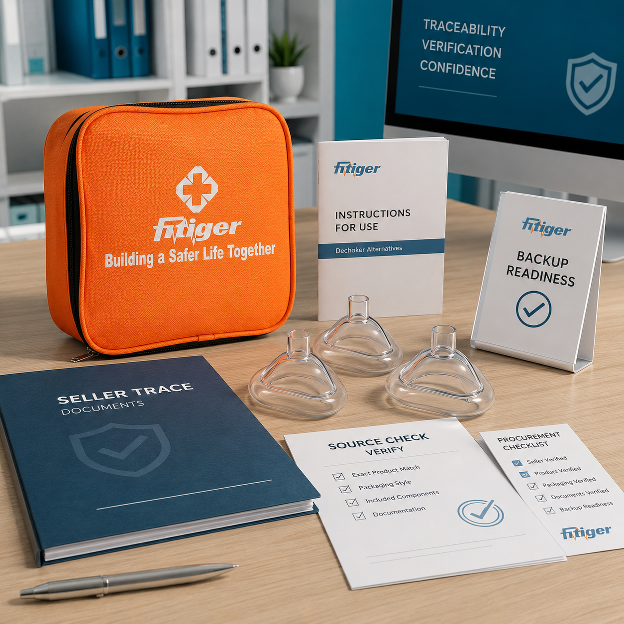 Fitiger exact product seller trace and procurement readiness checklist