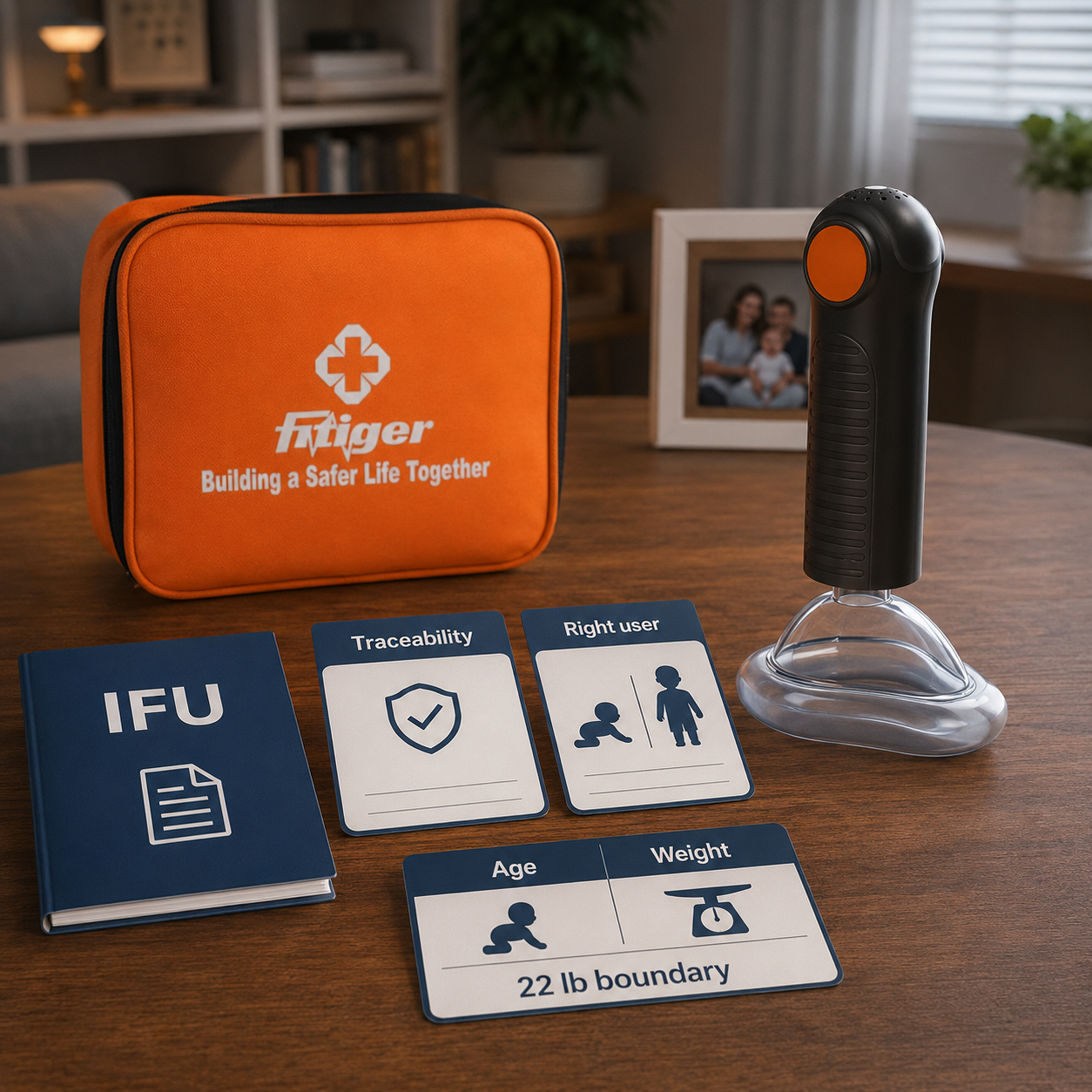 Fitiger EasyPumpVac buyer verification checklist for IFU traceability right user and 22 lb boundary