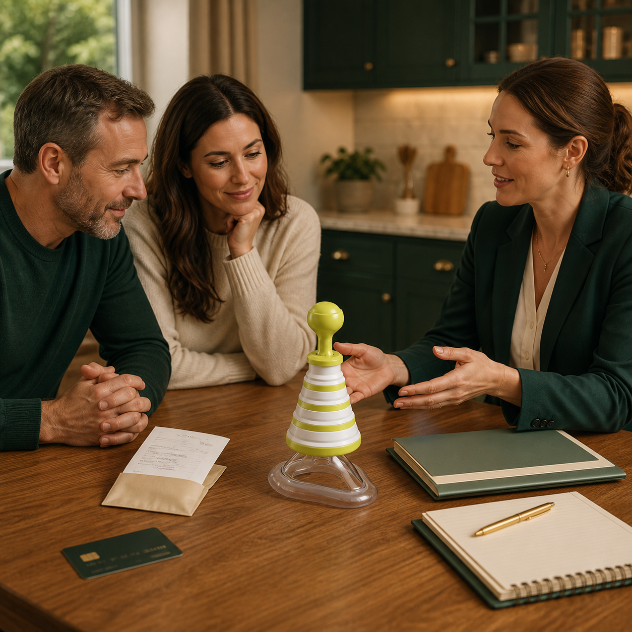 Family reviews the exact real FoldPumpVac as a second-line device while keeping reimbursement, FDA QXN status, and first-line response separate