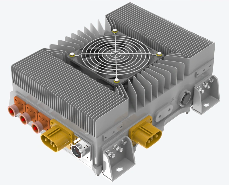 30KW air-cooled bidirectional DC-DC converter main product view