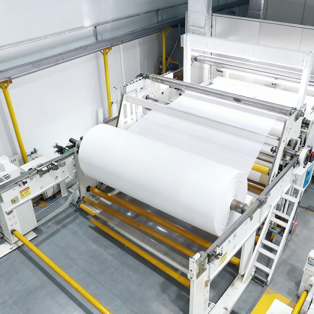 Custom colored substrate for wipes manufacturing