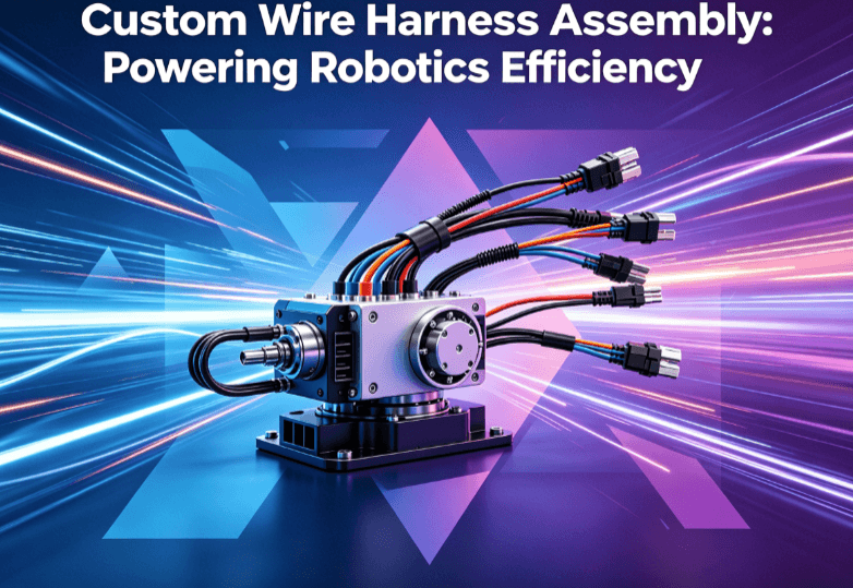 Custom wire harness assembly for robot-1