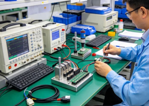 OEM wire harness manufacturing electrical test and quality inspection
