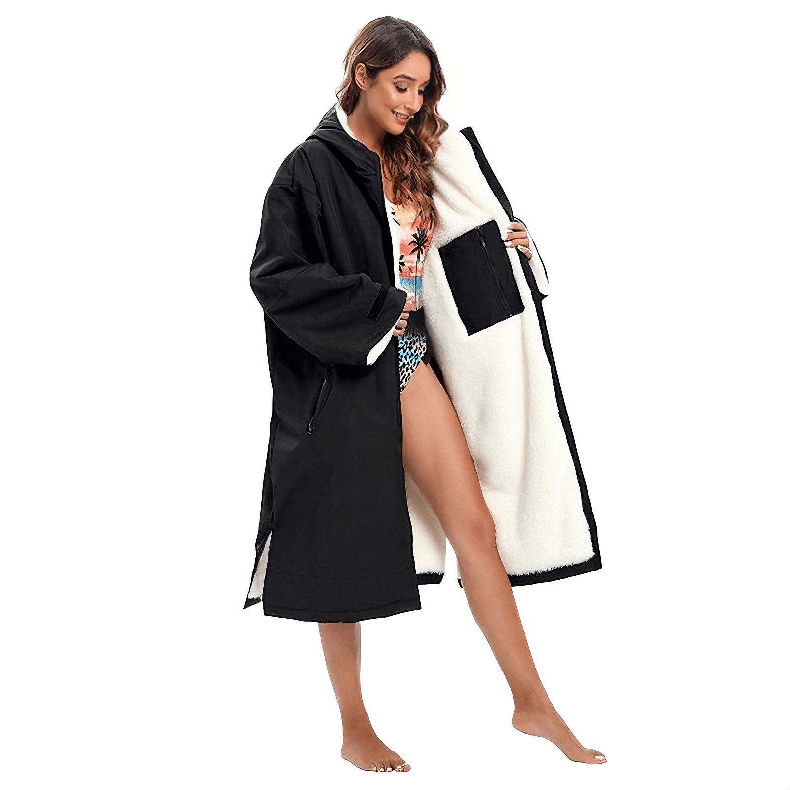 Best changing robe for wild swimming - waterproof fleece lined robe