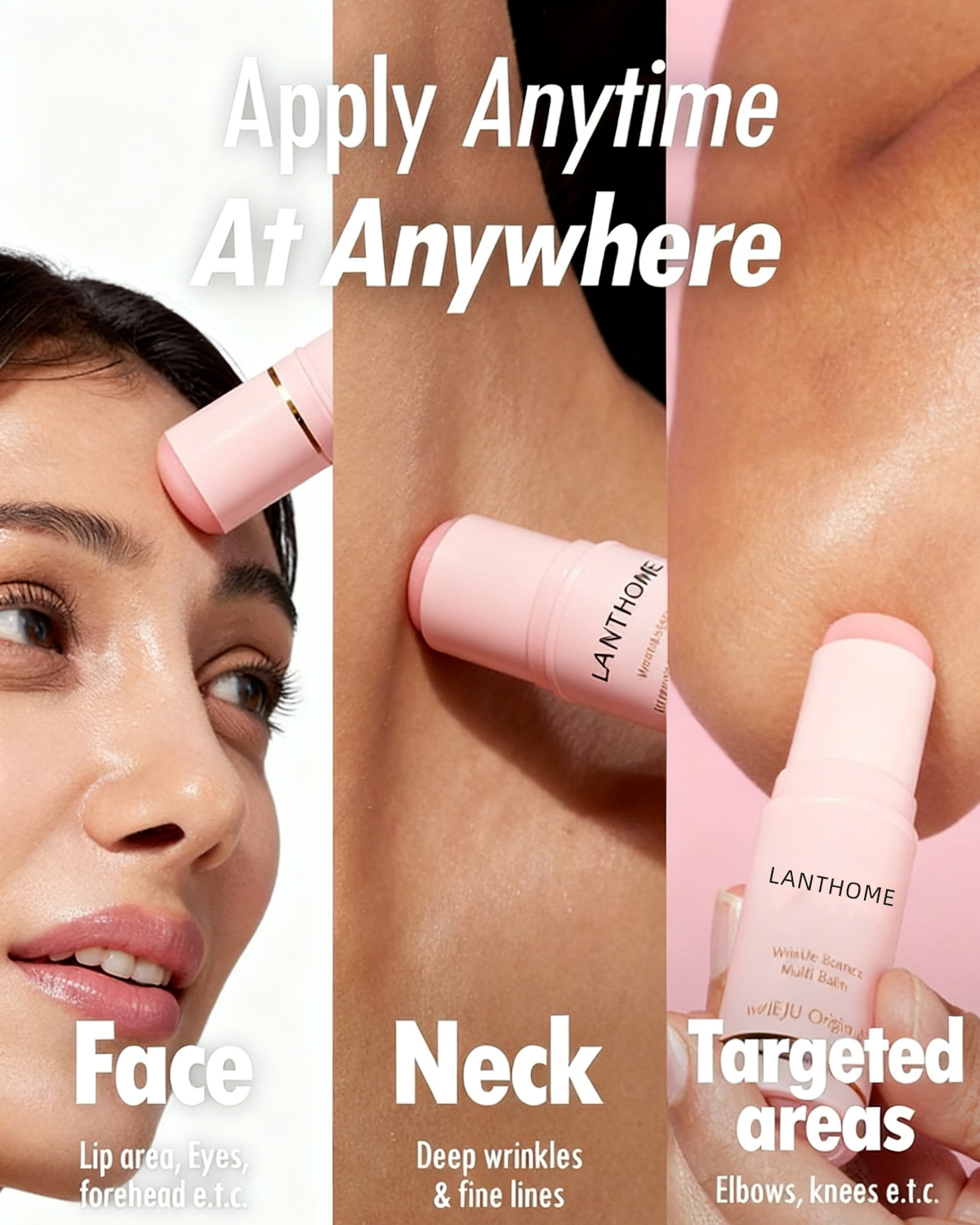 PDRN collagen balm stick retail packaging and product view