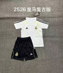 25-26 Real Madrid Retro Edition Kids