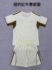 25-26 New York Red Pre match Dress for Kids+Adult Set