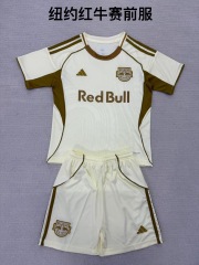 25-26 New York Red Pre match Dress for Kids+Adult Set