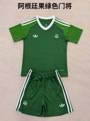 25-26 Argentina Fruit Green Goalkeeper Kids+Adult Set