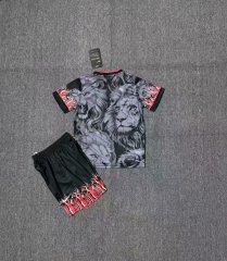 25-26 Barcelona Special Edition Black Lion Kids+Adult Set
