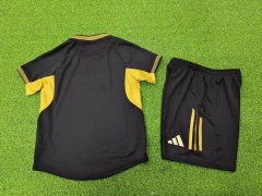 25-26 player edition children's clothing Algeria A37 black yellow kids