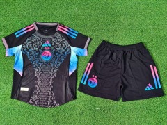 25-26 player edition children's clothing Algeria A37 black color kids