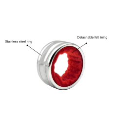Dual Ring Shaped Wine Drip Stopper Collar Ring