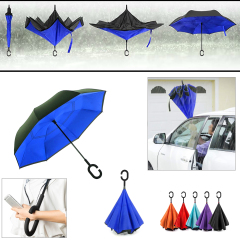 Reversed Inverted Umbrella w/C handle